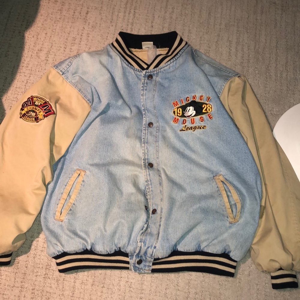 Vintage 1928 Mickey Mouse Bomber Jacket